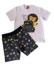 Conjunto Infantil Masculino Camiseta MC + Bermuda Kyly