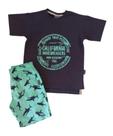 Conjunto Infantil Masculino Camiseta MC + Bermuda Vrasalon Conjunto Infantil Masculino Camiseta MC + Bermuda Vrasalon
