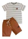 Conjunto Infantil Masculino Camiseta MC e Bermuda ioLuig!