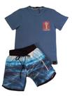 Conjunto Infantil Masculino Camiseta MC e Bermuda ioLuig!