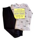 Conjunto Infantil Masculino Camiseta ML + Calça Colorittá