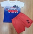 Conjunto infantil masculino com camiseta e short cod 87931 Conjunto infantil masculino com camiseta e short cod 87931