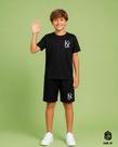 Conjunto infantil masculino diversos modelos verão conjunto 02 peças Camisa e short roupa de meninos