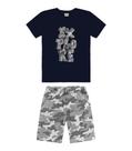Conjunto Infantil Masculino Explore Rovitex Kids Azul Conjunto Infantil Masculino Explore Rovitex Kids Azul