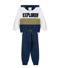 Conjunto Infantil Masculino Explorer Tricolor Tam.8 Conjunto Infantil Masculino Explorer Tricolor Tam.8