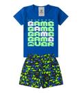 Conjunto Infantil Masculino Game Pacman Tam.6