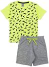 Conjunto Infantil Masculino Mini Dinos Verde Lima 0113 - Keki Boys Conjunto Infantil Masculino Mini Dinos Verde Lima 0113 - Keki Boys