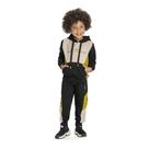 Conjunto Infantil Masculino Moletom Peluciado Get Preto Angerô