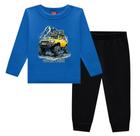 Conjunto Infantil Masculino Moletom Pelúciado Inverno Estampado Kyly Conjunto Infantil Masculino Moletom Pelúciado Inverno Estampado Kyly