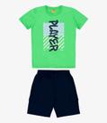 Conjunto Infantil Masculino Player Rovi Kids Verde