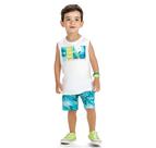 Conjunto Infantil Masculino Regata Bermuda Microfibra Kyly Conjunto Infantil Masculino Regata Bermuda Microfibra Kyly