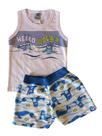 Conjunto Infantil Masculino Regata + Bermuda TileeSul