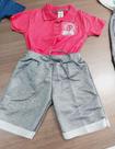 Conjunto infantil masculino tigre te tigre short e camisa -TAMANHO P Conjunto infantil masculino tigre te tigre short e camisa -TAMANHO P