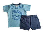 Conjunto infantil masculino verão - bermuda e camiseta