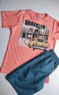 Conjunto infantil masculino verão Brandili