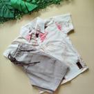 Conjunto infantil Mauricinho camisa e short masculino Cor:VermelhoTamanho:2Y Conjunto infantil Mauricinho camisa e short masculino Cor:VermelhoTamanho:2Y