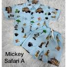 Conjunto Infantil Mauricinho Mickey Safari RF03