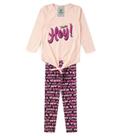 Conjunto Infantil Meia Estação Feminino Rosa Tam.10 Conjunto Infantil Meia Estação Feminino Rosa Tam.10