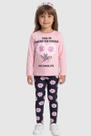 Conjunto Infantil Meia Estação Menina Flores- GKS
