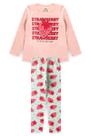 Conjunto Infantil Meia Estação Menina Strawberry - GKS Conjunto Infantil Meia Estação Menina Strawberry - GKS