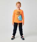 Conjunto Infantil Meia Estação Menino Keki Boys Laranja