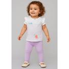 Conjunto infantil Menina 3 Peças Body Calça camiseta Carters/ Bebê / estilo charme estampa divertida