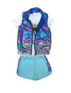 Conjunto Infantil Menina 3 Peças Colete Dog