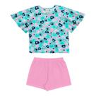 Conjunto infantil menina Alakazoo corações