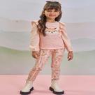 Conjunto Infantil Menina Blusa Alongada e Legging Conjunto Infantil Menina Blusa Alongada e Legging