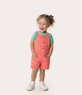 Conjunto Infantil Menina Blusa Botonê e Jardineira em Algodão - MALWEE