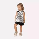 Conjunto Infantil Menina Blusa e Short Milon