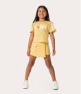 Conjunto Infantil Menina Blusa e Short Saia em Algodão Malwee Kids