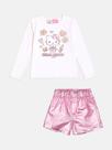 Conjunto Infantil Menina Blusa Hello Kitty/Short Momi