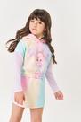 Conjunto Infantil Menina Blusa Magic E Short-Saia Lilás Mundo Cinti