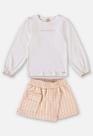 Conjunto Infantil Menina Blusa/Short Saia Xadrez Up Baby Conjunto Infantil Menina Blusa/Short Saia Xadrez Up Baby