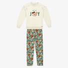 Conjunto infantil Menina Blusão Legging Detalhe Trick Nick
