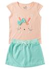 Conjunto Infantil Menina Coelhinho de Laço
