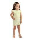 Conjunto Infantil Menina Com Bordado Colorittá Verde 4