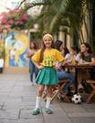 Conjunto Infantil Menina Copa Do Mundo Brasil Temático Seleção Brasileira