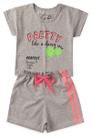 Conjunto Infantil Menina Cropped Pretty Cherry Mood