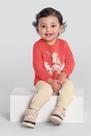 Conjunto infantil menina de arco-íris com glitter Brandili