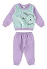 Conjunto Infantil Menina Em Moletom Feminino Criança Malwee