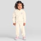 Conjunto infantil menina em plush com florzinha Brandili