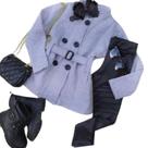 Conjunto infantil menina estação inverno - tamanho 2