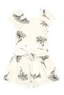 Conjunto infantil menina florido Mundi