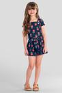 Conjunto infantil menina florido Mundi