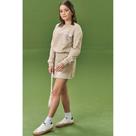 Conjunto Infantil Menina Inverno Blusão Boxy e Saia Moletom sem Pelúcia Verde - Lilimoon