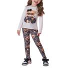 Conjunto Infantil Menina Kukiê Ursinha Off White - 908900