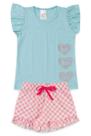 Conjunto Infantil Menina Live Smile Love Conjunto Infantil Menina Live Smile Love