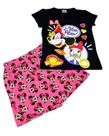 Conjunto Infantil Menina Minnie E Cia Blusa E Shorts Saia Conjunto Infantil Menina Minnie E Cia Blusa E Shorts Saia